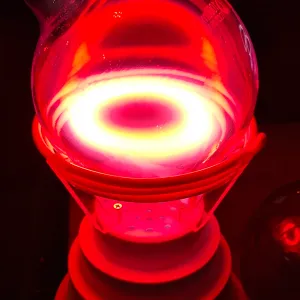 Neon (Ne) glowing plasma discharge, photo 1 of 18
