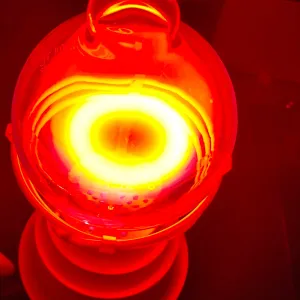 Neon (Ne) glowing plasma discharge, photo 2 of 18