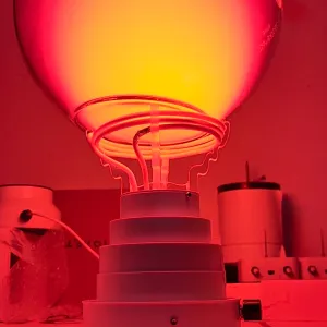 Neon (Ne) glowing plasma discharge, photo 3 of 18