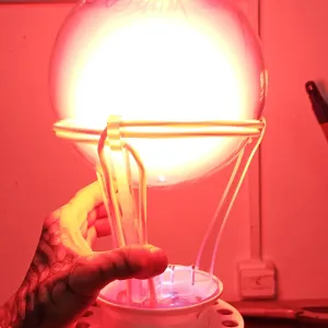 Neon (Ne) glowing plasma discharge, photo 5 of 18