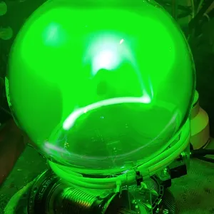 Ytterbium (Yb) glowing plasma discharge, photo 4 of 19