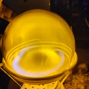 Sodium (Na) glowing plasma discharge, photo 2 of 16
