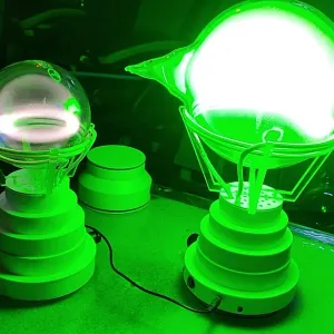 Ytterbium (Yb) glowing plasma discharge, photo 9 of 19