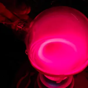 Lithium (Li) glowing plasma discharge, photo 4 of 8