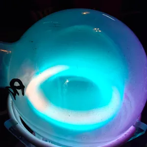 Aluminium (Al) glowing plasma discharge, photo 8 of 8