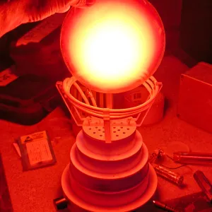 Neon (Ne) glowing plasma discharge, photo 8 of 18