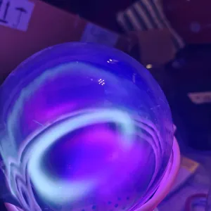 Strontium (Sr) glowing plasma discharge, photo 7 of 11