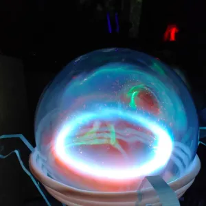 Tungsten (W) glowing plasma discharge, photo 2 of 10