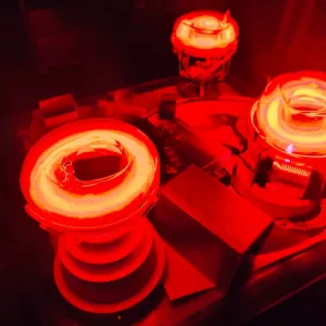Neon (Ne) glowing plasma discharge, photo 11 of 18