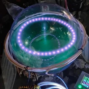 Xenon (Xe) glowing plasma discharge, photo 11 of 18