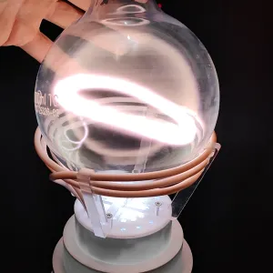 Xenon (Xe) glowing plasma discharge, photo 10 of 18