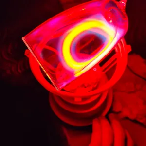 Neon (Ne) glowing plasma discharge, photo 13 of 18