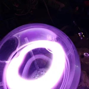 Holmium (Ho) glowing plasma discharge, photo 3 of 7