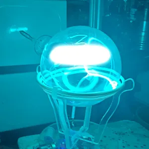 Titanium (Ti) glowing plasma discharge, photo 18 of 24