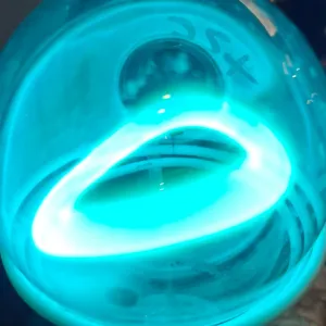 Titanium (Ti) glowing plasma discharge, photo 13 of 24