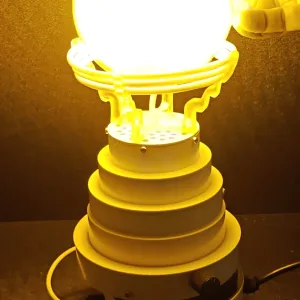 Sodium (Na) glowing plasma discharge, photo 9 of 16
