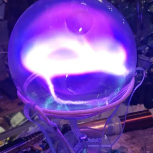 Europium (Eu) glowing plasma discharge, photo 2 of 18