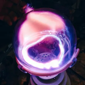 Dysprosium (Dy) glowing plasma discharge, photo 8 of 13