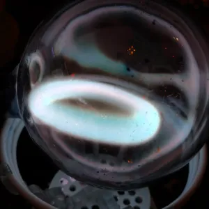 Rhenium (Re) glowing plasma discharge, photo 9 of 10