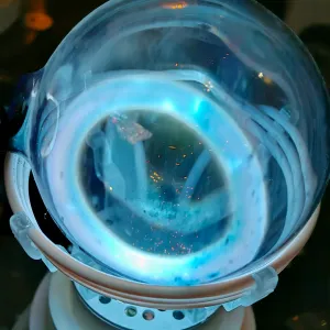 Rhenium (Re) glowing plasma discharge, photo 10 of 10