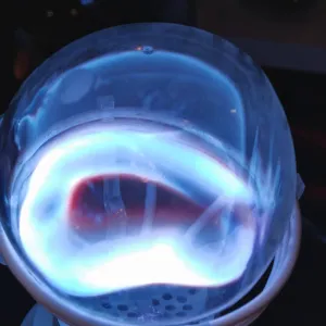 Neodymium (Nd) glowing plasma discharge, photo 2 of 12