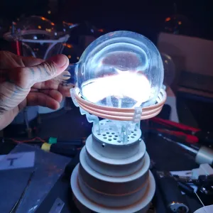Neodymium (Nd) glowing plasma discharge, photo 4 of 12
