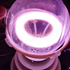 Erbium (Er) glowing plasma discharge, photo 2 of 10