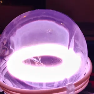 Erbium (Er) glowing plasma discharge, photo 5 of 10