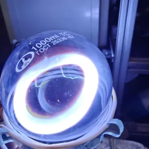 Gadolinium (Gd) glowing plasma discharge, photo 6 of 9