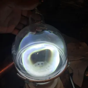 Cerium (Ce) glowing plasma discharge, photo 11 of 15