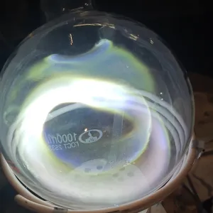 Cerium (Ce) glowing plasma discharge, photo 13 of 15