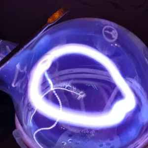 Cobalt (Co) glowing plasma discharge, photo 8 of 11