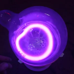 Lead (Pb) glowing plasma discharge, photo 8 of 11