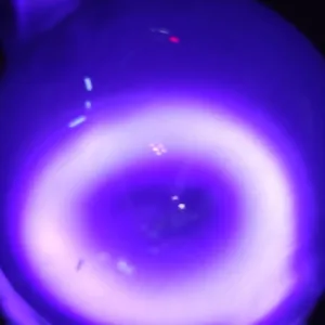 Lead (Pb) glowing plasma discharge, photo 10 of 11
