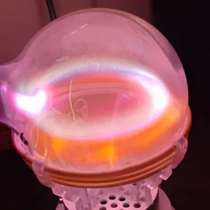 Thulium (Tm) glowing plasma discharge, photo 1 of 11
