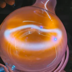 Thulium (Tm) glowing plasma discharge, photo 2 of 11