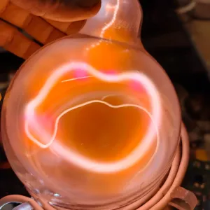 Thulium (Tm) glowing plasma discharge, photo 8 of 11