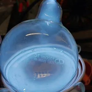 Chlorine (Cl) glowing plasma discharge, photo 8 of 8