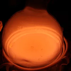 Nitrogen (N) glowing plasma discharge, photo 6 of 10
