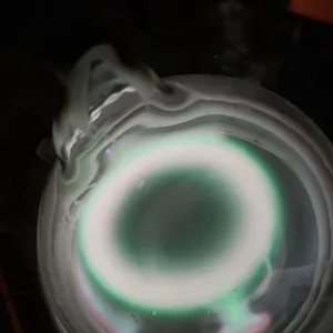 Tellurium (Te) glowing plasma discharge, photo 8 of 10