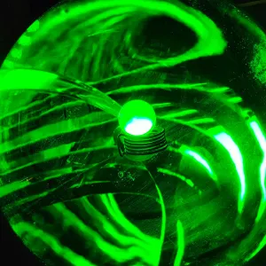 Thallium (Tl) glowing plasma discharge, photo 8 of 8