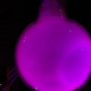 Rubidium (Rb) glowing plasma discharge, photo 3 of 17