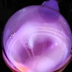 Rubidium (Rb) glowing plasma discharge, photo 8 of 17