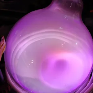 Rubidium (Rb) glowing plasma discharge, photo 13 of 17