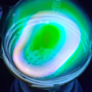 Manganese (Mn) glowing plasma discharge, photo 5 of 10