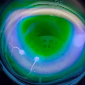Manganese (Mn) glowing plasma discharge, photo 8 of 10