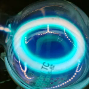 Chromium (Cr) glowing plasma discharge, photo 2 of 15