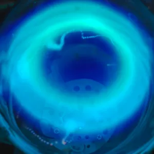 Chromium (Cr) glowing plasma discharge, photo 6 of 15