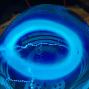 Chromium (Cr) glowing plasma discharge, photo 8 of 15