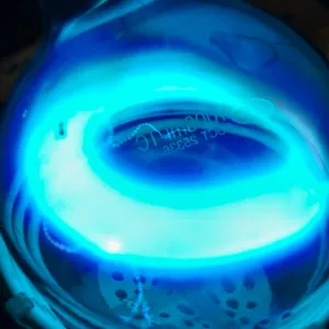 Chromium (Cr) glowing plasma discharge, photo 12 of 15